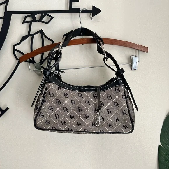 Dooney & Bourke Signature Hobo 10”x5”x3” - Picture 17 of 17